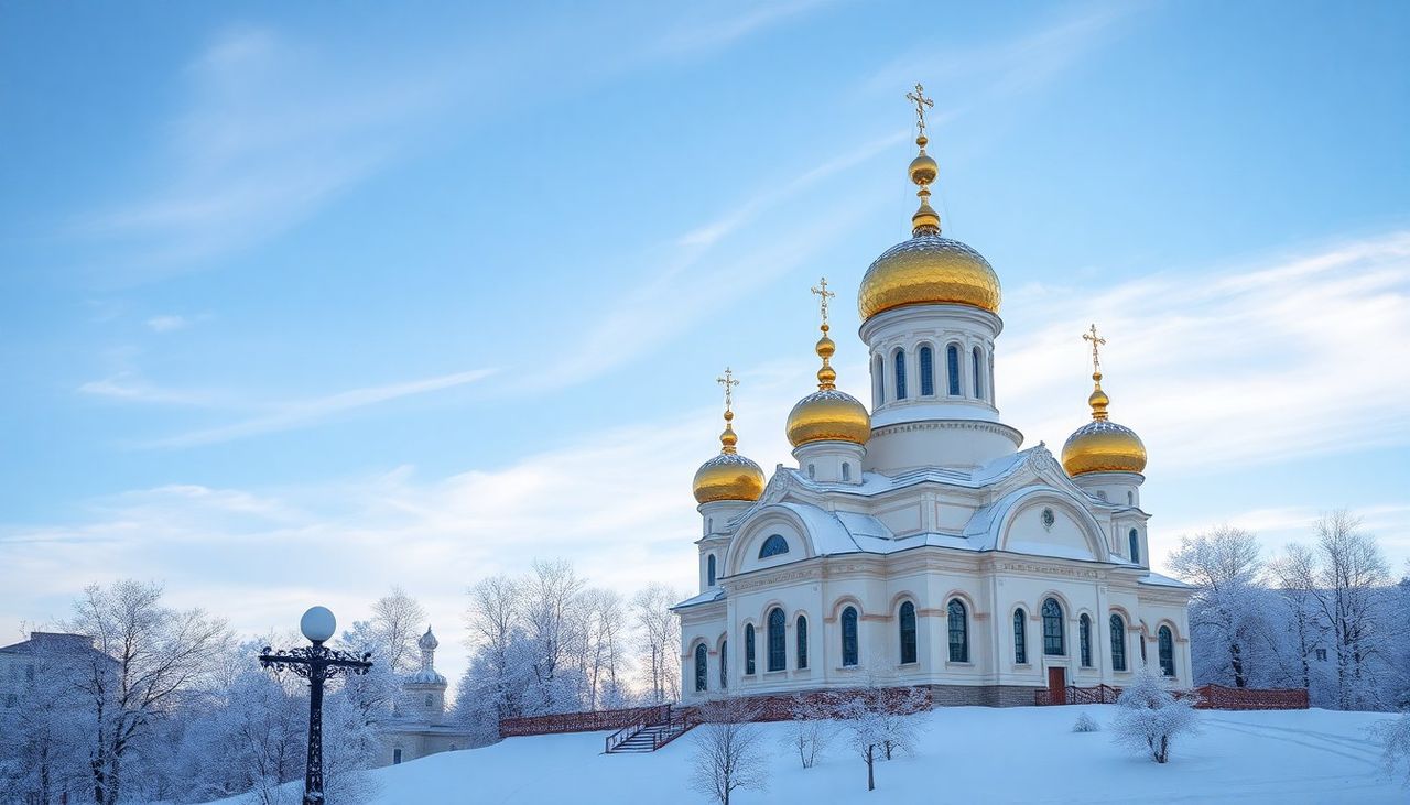 Задонск зимой 2026: крещенские купания, рождественские службы, что посмотреть